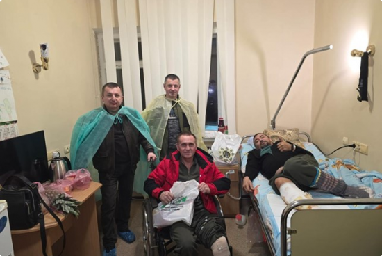 Візит до захисників