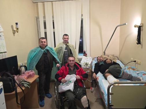 Візит до захисників