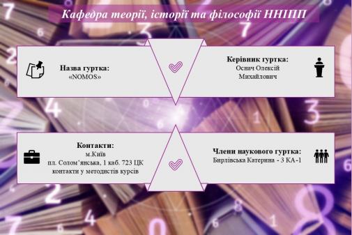 Кафедра теорії, історії та філософії ННІПП Кафедра теорії, історії та філософії ННІПП