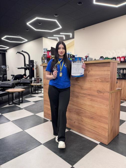 Студентка ІЗДН Дарина Глущенко виборола першість на Чемпіонаті України з пауерліфтингу Студентка ІЗДН Дарина Глущенко виборола першість на Чемпіонаті України з пауерліфтингу