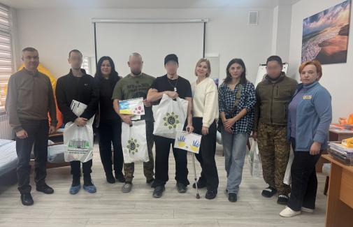 Студентки інституту заочного та дистанційного навчання долучилися до занять із психоемоційного відновлення військових