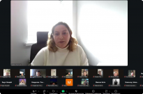 Онлайн-зустріч гаранта освітньо-професійної програми «Правоохоронна діяльність» із здобувачами другого (магістерського) рівня вищої освіти Фото