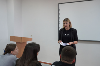 Зустріч гаранта освітньо-професійної програми «Правоохоронна діяльність» із здобувачами вищої освіти Фото